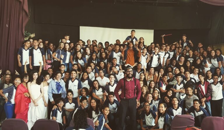 William Shakespeare in the school