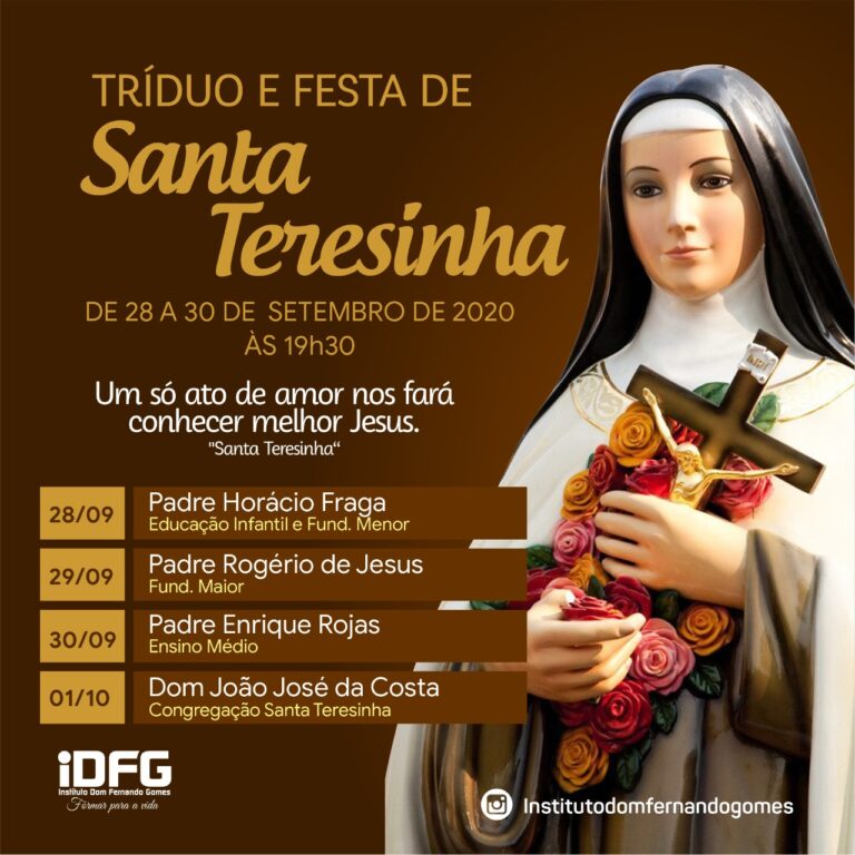 Tríduo de Santa Teresinha 2020