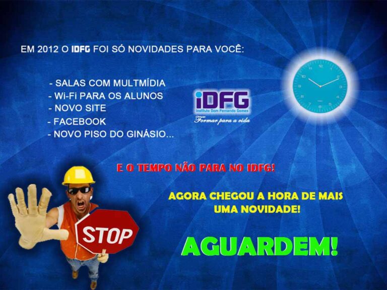 NOVIDADE NO IDFG