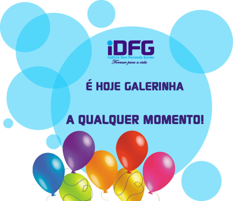 É HOJE! A QUALQUER MOMENTO