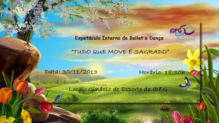 Espetáculo Interno de Ballet e Dança